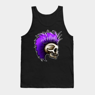 Punk Skull (Purple Version) Tank Top